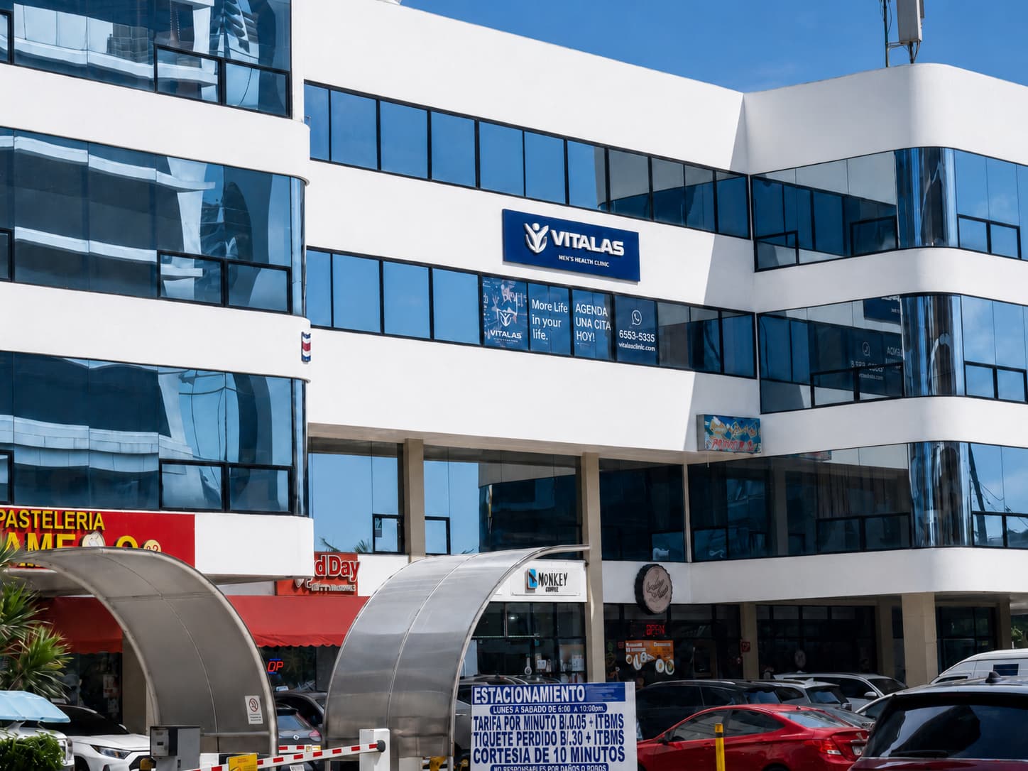 Vitalas headquarters men's health clinic in Panama